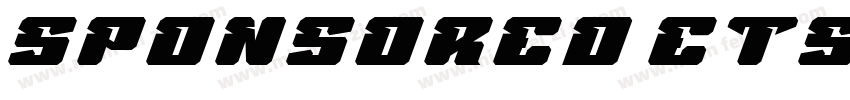 sponsored etsy字体转换